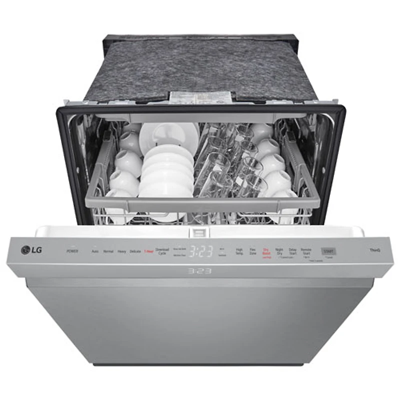 LG 24" 46dB Built-In Dishwasher with Third Rack (LDPH5554S) - Stainless Steel
