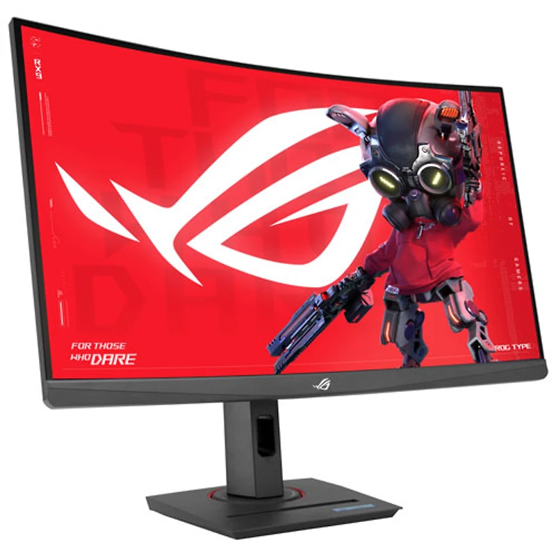 ASUS ROG Strix 27" QHD 180Hz 1ms GTG Curved VA LED Gaming Monitor (XG27WCS) - Black