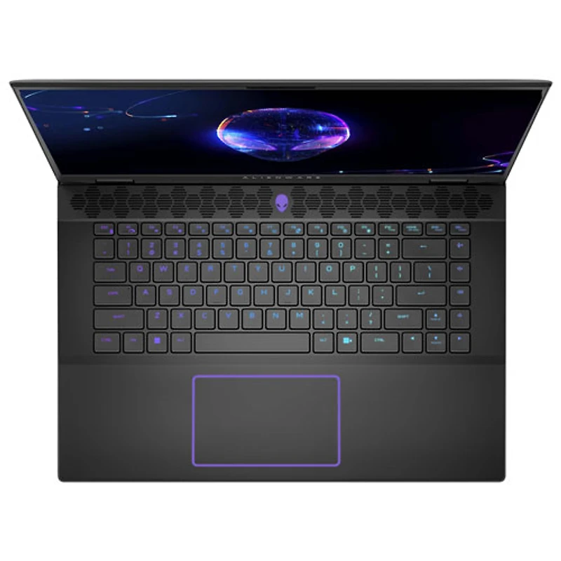 Portable de jeu de 16 po de Alienware - Lune métallique foncée (Core Ultra 9 185H d'Intel/RAM 32 Go/SSD 1 To/GeForce RTX 4070)
