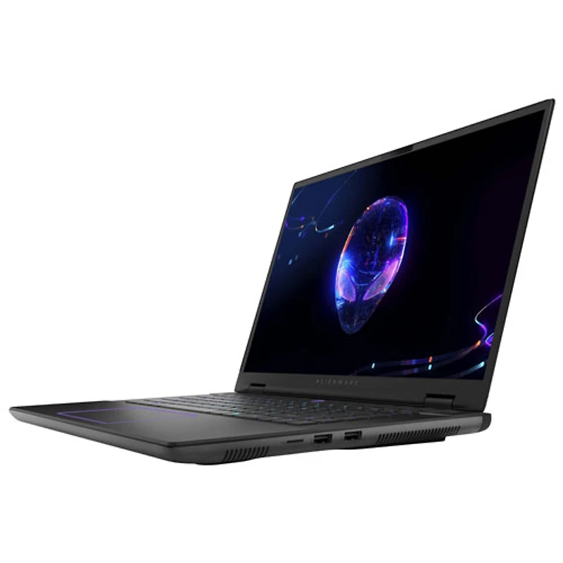 Portable de jeu de 16 po de Alienware - Lune métallique foncée (Core Ultra 7 155H d'Intel/RAM 32 Go/SSD 1 To/GeForce RTX 4070)