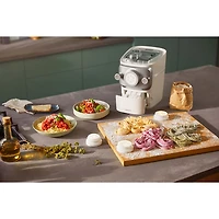 Machine à nouilles et à pâtes artisanales intelligente de Philips - Blanc