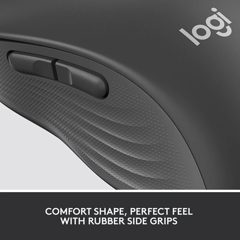 Souris sans fil professionnelle 4000 ppp Signature M650 for Business de Logitech pour mains de petite à moyenne taille - Graphite