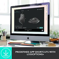 Souris sans fil Bluetooth MX Master 3S pour entreprise de Logitech - Graphite