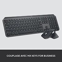 Souris sans fil Bluetooth MX Master 3S pour entreprise de Logitech - Graphite