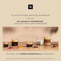 Machine à espresso Pixie Pod de Nespresso - Titane