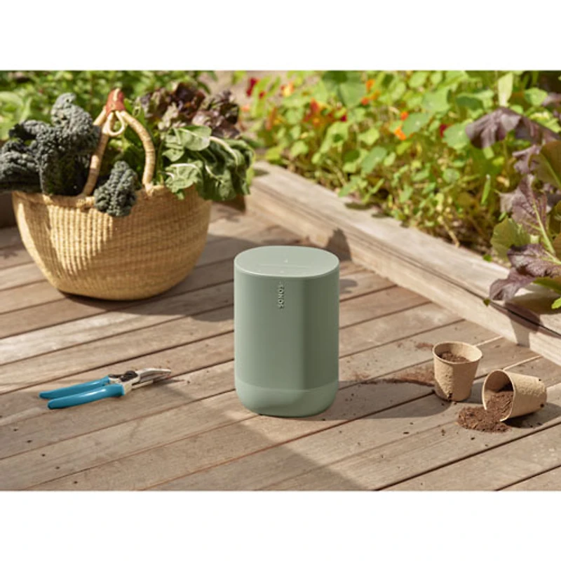 Sonos Move 2 Portable Durable Smart Speaker - Olive - Exclusive Retail Partner