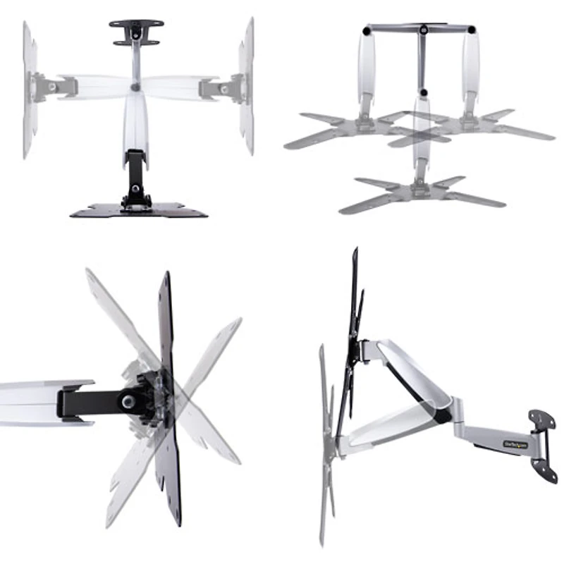 Support mural articulé de StarTech pour téléviseur de 23 à 55 po