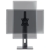 StarTech 32" Ergonomic Single Monitor Standing Mount - Black
