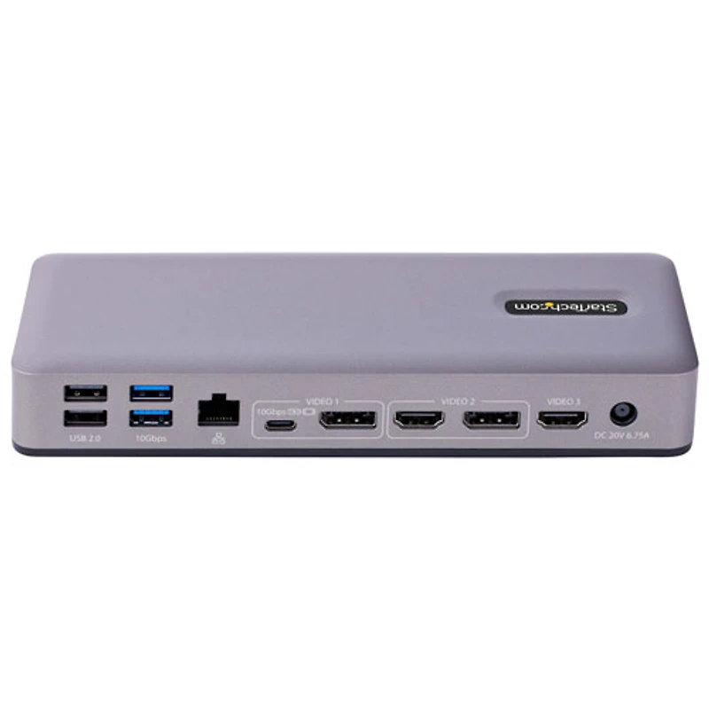 StarTech 4K USB-C Multi Monitor Dock (DK31C3MNCR)