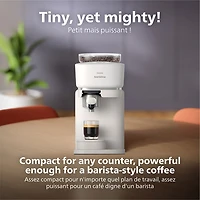 Machine à espresso automatique Baristina de Philips - Blanc