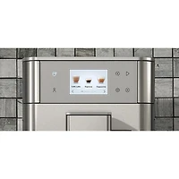 Machine à espresso automatique KES8557 de KitchenAid avec moulin à café et mousseur à lait automatique - Acier inoxydable