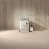 KitchenAid KES8557 Automatic Espresso Machine with Coffee Grinder & Automatic Milk Frothing - Porcelain White