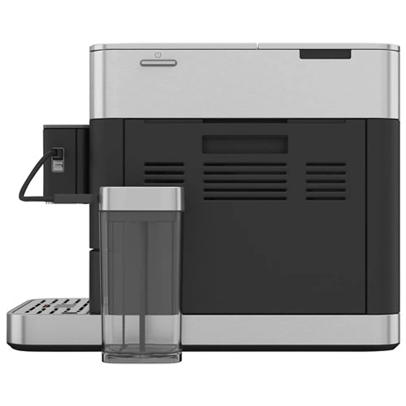 Machine à espresso automatique KES8557 de KitchenAid avec moulin à café et mousseur à lait automatique - Fonte noire