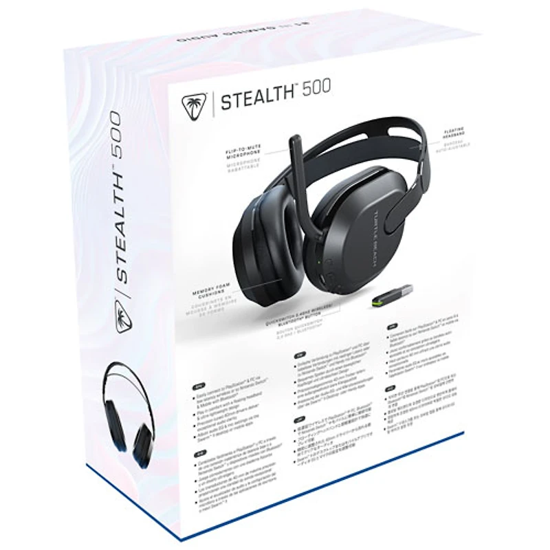 Turtle Beach Stealth 500P Wireless Gaming Headset for PS5/PS4 - Black