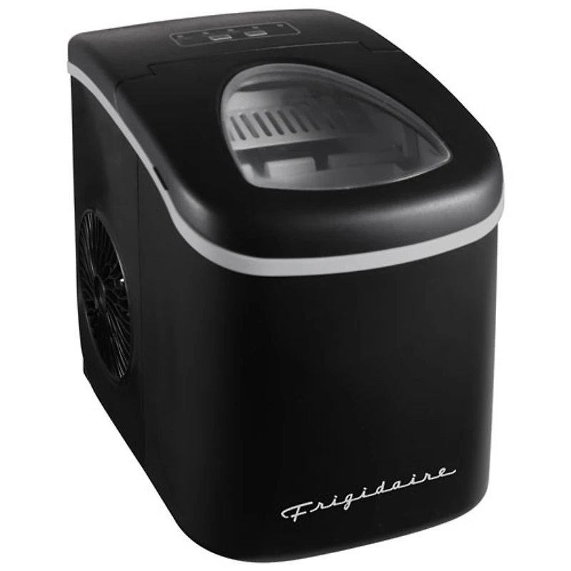 Frigidaire 26 lb. Freestanding Ice Maker (EFIC128-BLACK-6COM) - Black