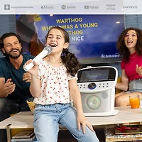 Système de karaoké Wi-Fi et Bluetooth avec microphones sans fil de Singing Machine (ISM9022) - Blanc - Exclusivité Best Buy