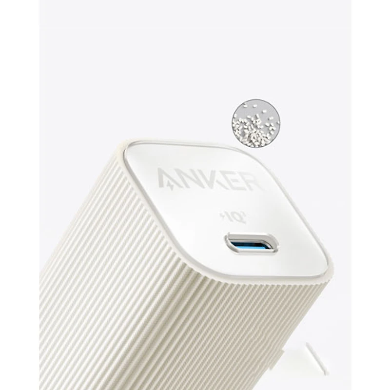 Anker 511 Nano 4 30W USB-C Wall Charger with USB-C/USB-C Cable - White
