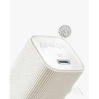 Anker 511 Nano 4 30W USB-C Wall Charger with USB-C/USB-C Cable - White