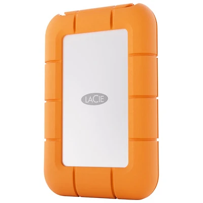 Disque SSD USB-C externe portatif 1 To LaCie Rugged Mini de Seagate (STMF1000400)