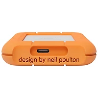 Seagate LaCie Rugged Mini Portable 1TB USB-C External Solid State Drive (STMF1000400)