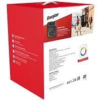 Haut-parleur Bluetooth portatif avec microphone sans fil BTS458 d'Energizer - Noir