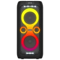 Energizer BTS566 Portable Bluetooth Speaker with Wireless Mic - Black