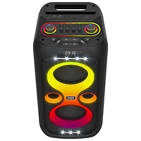 Energizer BTS566 Portable Bluetooth Speaker with Wireless Mic - Black