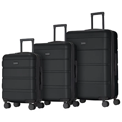 Ensemble de 3 valises rigides Barcelona de Bugatti - Noir - Exclusivité de Best Buy