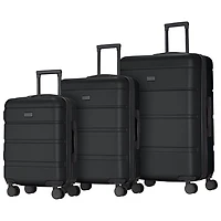 Ensemble de 3 valises rigides Barcelona de Bugatti - Noir - Exclusivité de Best Buy