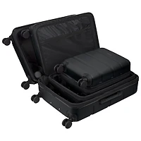 Ensemble de 3 valises rigides Barcelona de Bugatti - Noir - Exclusivité de Best Buy