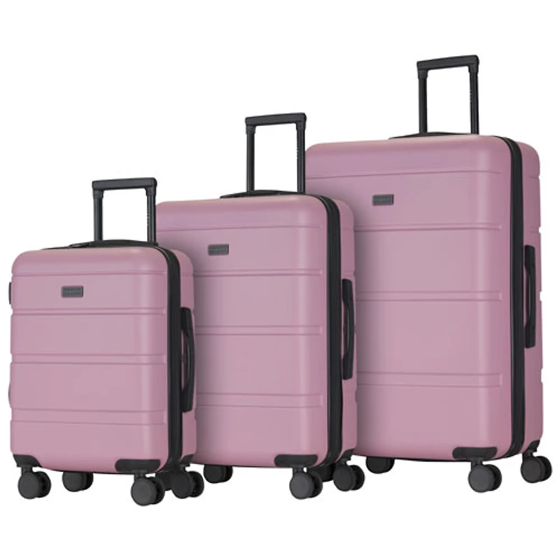 Ensemble de 3 valises rigides Barcelona de Bugatti - Rose