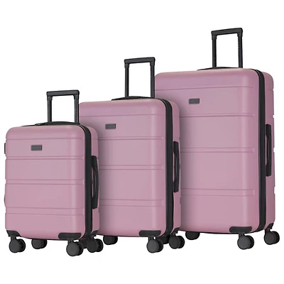 Ensemble de 3 valises rigides Barcelona de Bugatti - Rose
