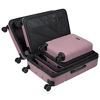 Ensemble de 3 valises rigides Barcelona de Bugatti - Rose