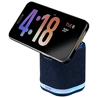 Haut-parleur Bluetooth iPBT50 d'iHome avec recharge sans fil double et lumière d'ambiance