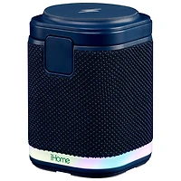 Haut-parleur Bluetooth iPBT50 d'iHome avec recharge sans fil double et lumière d'ambiance
