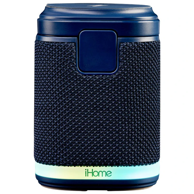 Haut-parleur Bluetooth iPBT50 d'iHome avec recharge sans fil double et lumière d'ambiance