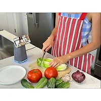 Haut-parleur Bluetooth iPBT70 d'iHome avec recharge sans fil triple et lumière d'ambiance