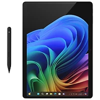 Portable Surface Pro Copilot+ PC (DELO) 13 po 512 Go de Microsoft avec Snapdragon X Elite/RAM 16 Go (2024) - Noir - Appareil seulement - Partenaire de détail exclusif