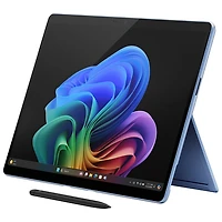 Portable Surface Pro Copilot+ PC (DELO) 13 po 1 To de Microsoft avec Snapdragon X Elite/RAM 16 Go (2024) - Saphir - Appareil seulement - Partenaire de détail exclusif