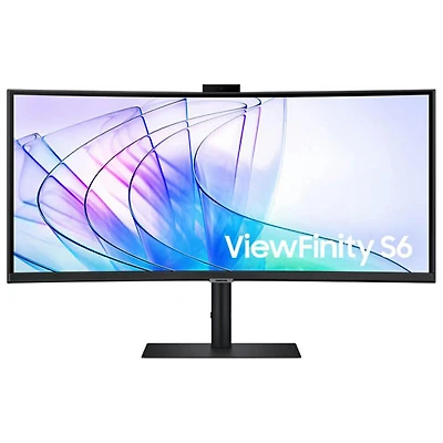 Samsung ViewFinity S6 34" QHD 100Hz 5ms GTG Curved VA LCD Gaming Monitor (LS34C654VANXGO)