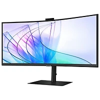 Moniteur de jeu incurvé ACL AV QHD 100Hz GTG 5 ms 34 po ViewFinity S6 de Samsung (LS34C654VANXGO)