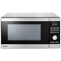 Panasonic Genius 1.3 Cu. Ft. Microwave (NNSD66LSC) - Silver - Only at Best Buy