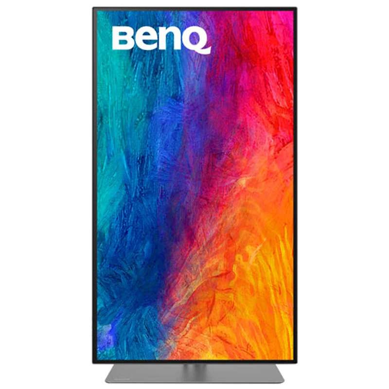 Moniteur ACL IPS Ultra HD 4K 60 Hz de 31,5 po de BenQ avec temps de réponse de 5 ms gris à gris (PD3225U) - Gris métallique