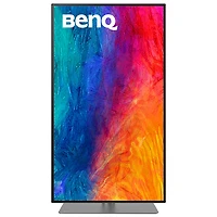Moniteur ACL IPS Ultra HD 4K 60 Hz de 31,5 po de BenQ avec temps de réponse de 5 ms gris à gris (PD3225U) - Gris métallique