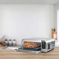 Salton Professional Indoor Pizza Oven with Pizza Peel - 0.63 Cu. Ft./18L - Stainless Steel