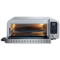 Salton Professional Indoor Pizza Oven with Pizza Peel - 0.63 Cu. Ft./18L - Stainless Steel