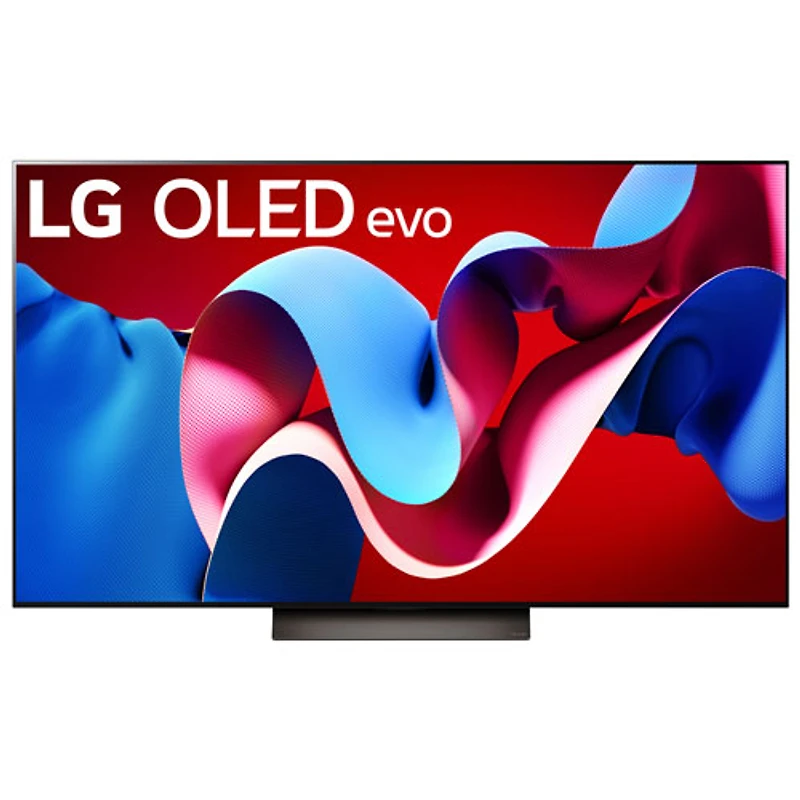 Téléviseur intelligent webOS evo HDR DELO UHD 4K de 77 po série C4 de LG (OLED77C4PUA) - 2024