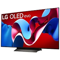 Téléviseur intelligent webOS evo HDR DELO UHD 4K de 77 po série C4 de LG (OLED77C4PUA) - 2024