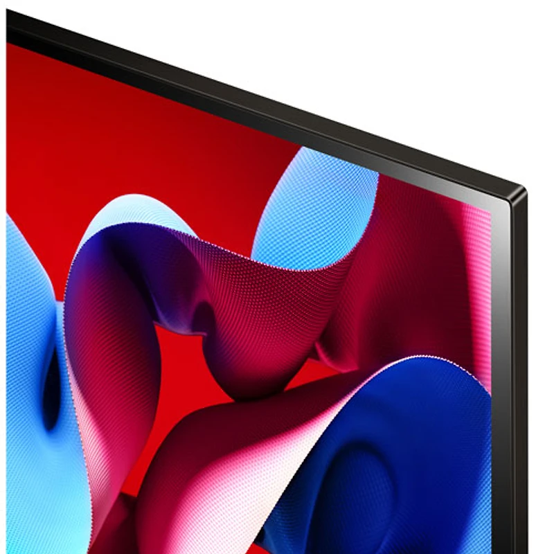 Téléviseur intelligent webOS evo HDR DELO UHD 4K de 77 po série C4 de LG (OLED77C4PUA) - 2024