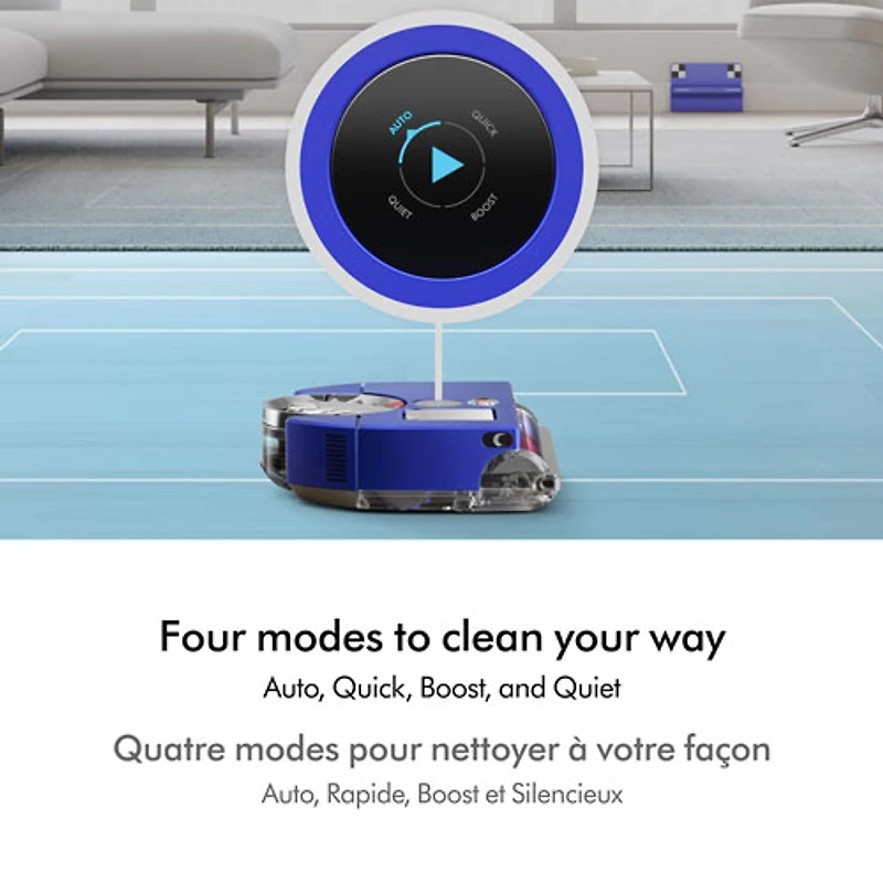 Aspirateur robot 360 Vis Nav de Dyson - Bleu